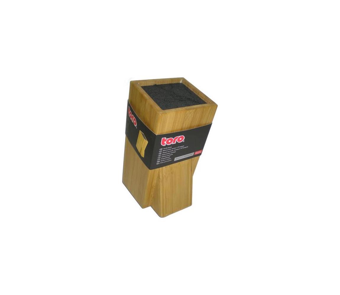 UTC Stojan na nože s flexi vložkou 23,8x11 cm bambus