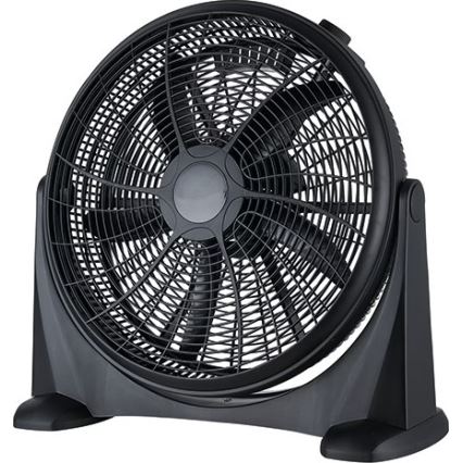 Stojanový ventilátor 100W/230V pr. 50 cm čierny