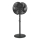 Stojanový ventilátor 120 W/230 V, 108 cm, čierny, s diaľkovým ovládaním