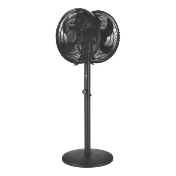 Stojanový ventilátor 120W/230V 108 cm čierny + diaľkové ovládanie