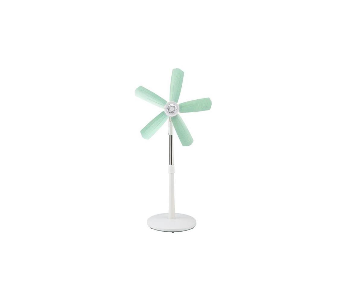 Eurolamp Stojanový látor 15W/230V 100 cm biela/zelená 300-20023