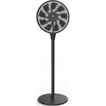Stojanový ventilátor 25W/230V 130 cm čierny + diaľkové ovládanie