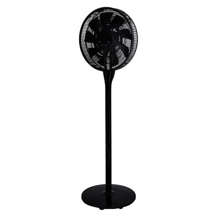 Stojanový ventilátor 25W/230V 130 cm čierny + diaľkové ovládanie