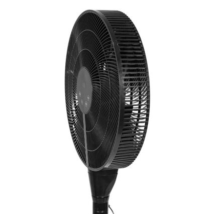 Stojanový ventilátor 25W/230V 130 cm čierny + diaľkové ovládanie