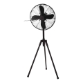 Stojanový ventilátor 50 W/230 V, priemer 44 cm, čierny