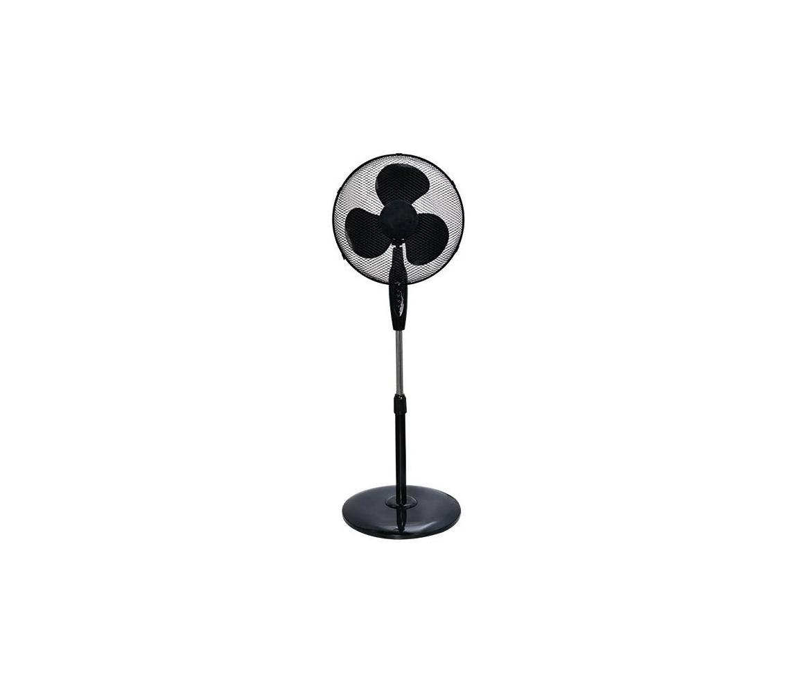 Eurolamp Stojanový látor 60 W/230 V 125 cm čierny 147-29088