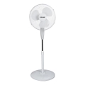 Stojanový ventilátor 60 W/230 V, priemer 40 cm, biely