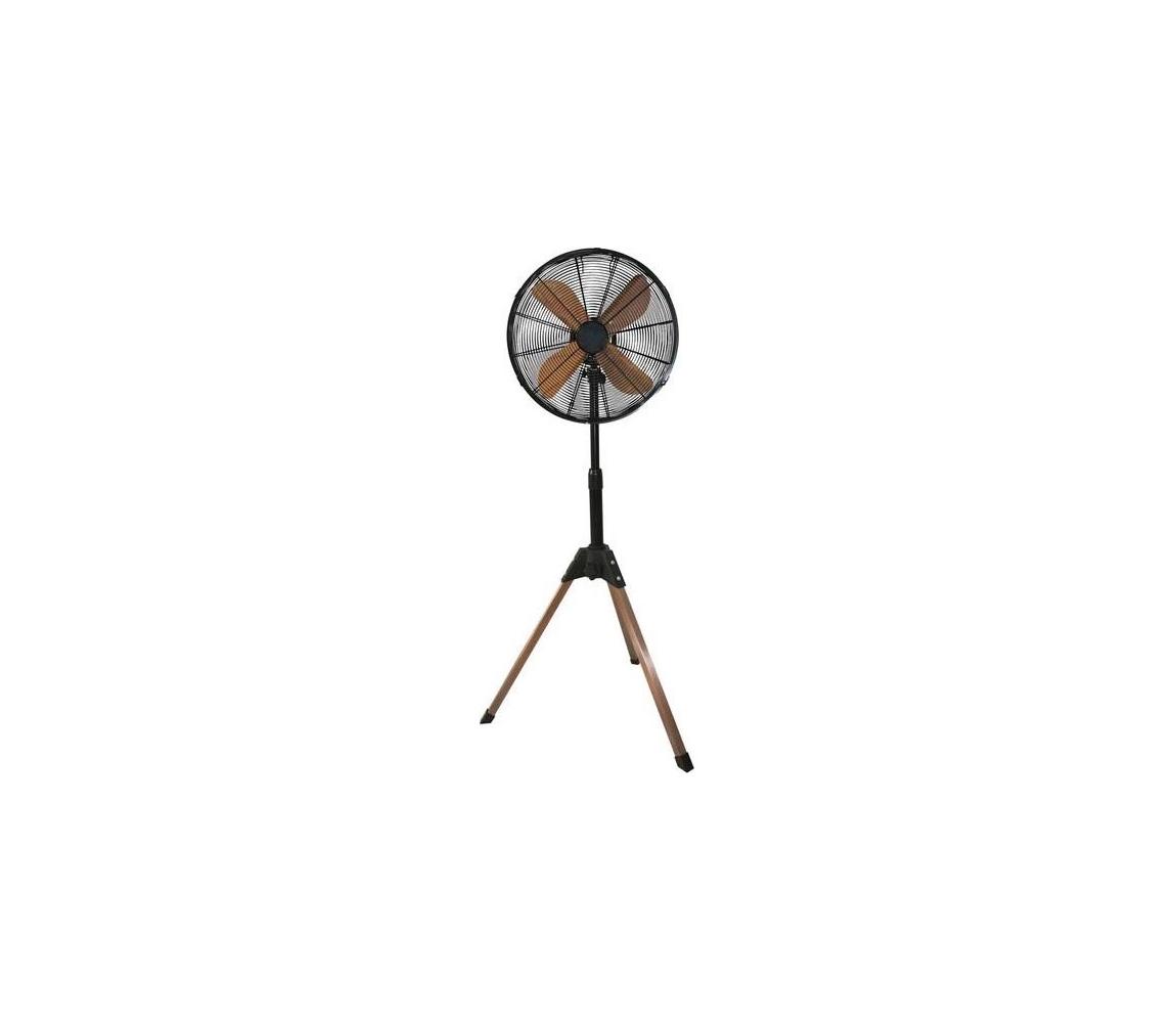Eurolamp Stojanový látor 60W/230V 133 cm čierna/medená 300-22000