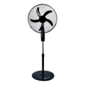 Stojanový ventilátor 60W/230V pr. 50 cm čierna