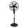 Stojanový ventilátor 60W/230V pr. 50 cm čierna