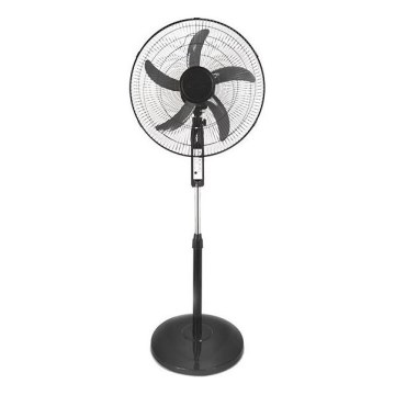Stojanový ventilátor 60W/230V pr. 50 cm čierny + diaľkové ovládanie