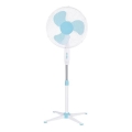 Stojanový ventilátor 60W/230V priemer 40 cm biela/modrá
