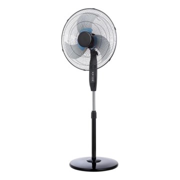 Stojanový ventilátor 65W/230V pr. 50 cm čierny + diaľkové ovládanie