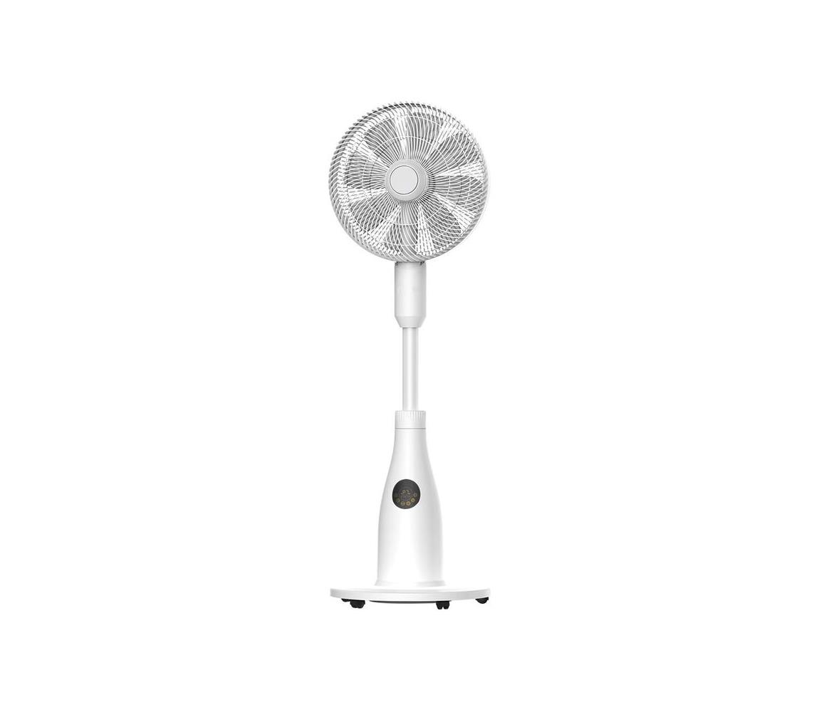 Eurolamp Stojanový látor s hmlovým efektom 50W/230V 126 cm biely 300-23511