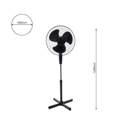Stojanový ventilátor STANDING, priemer 40 cm, 45 W