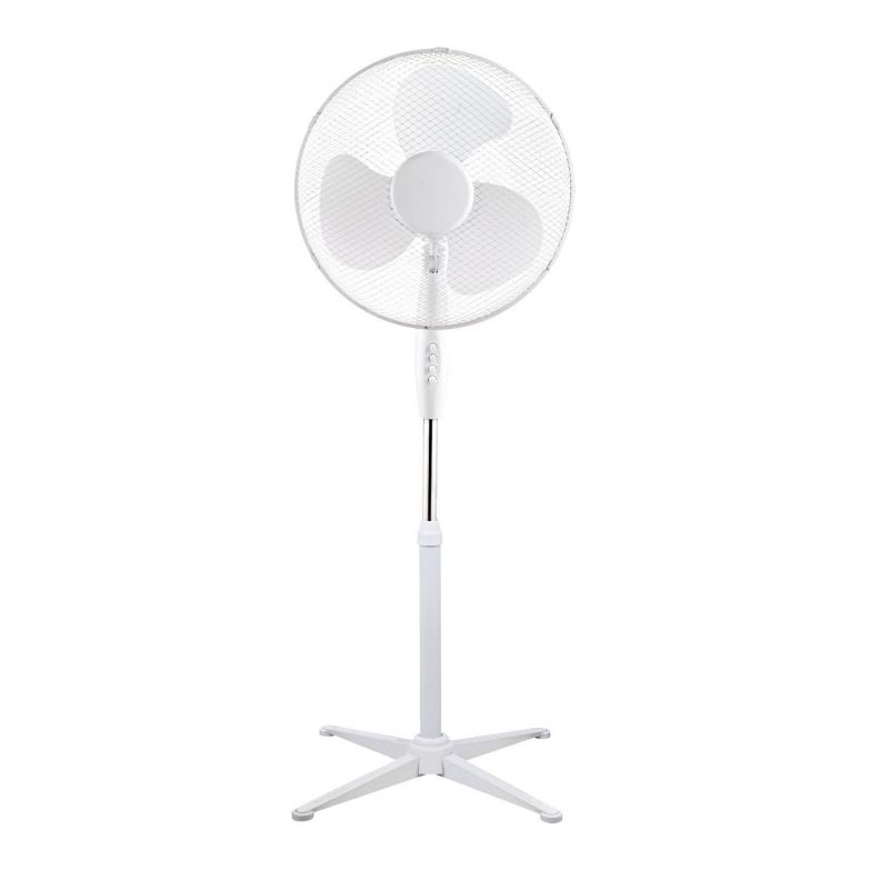 Stojanový ventilátor VIENTO 45W/230V biela