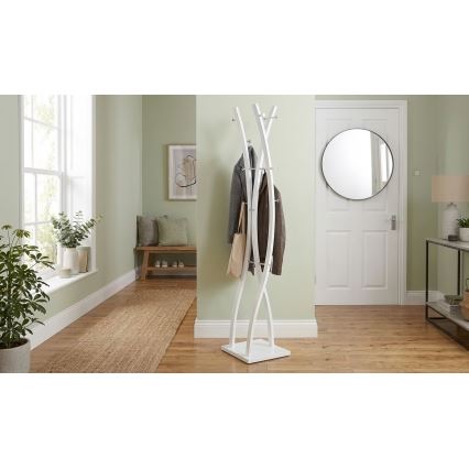 Stojanový vešiak 179x35 cm VALET biela