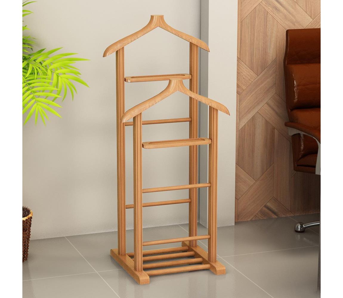 Stojanový vešiak BIBI 33x120x46 cm hnedý 570VLT2403