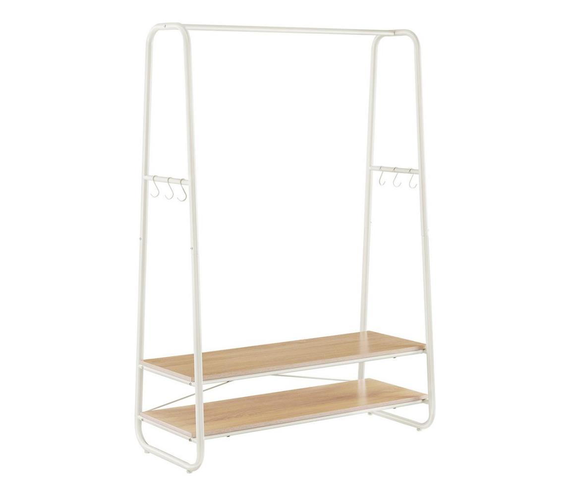 Stojanový vešiak LINEA biela/hnedá RGR112W09
