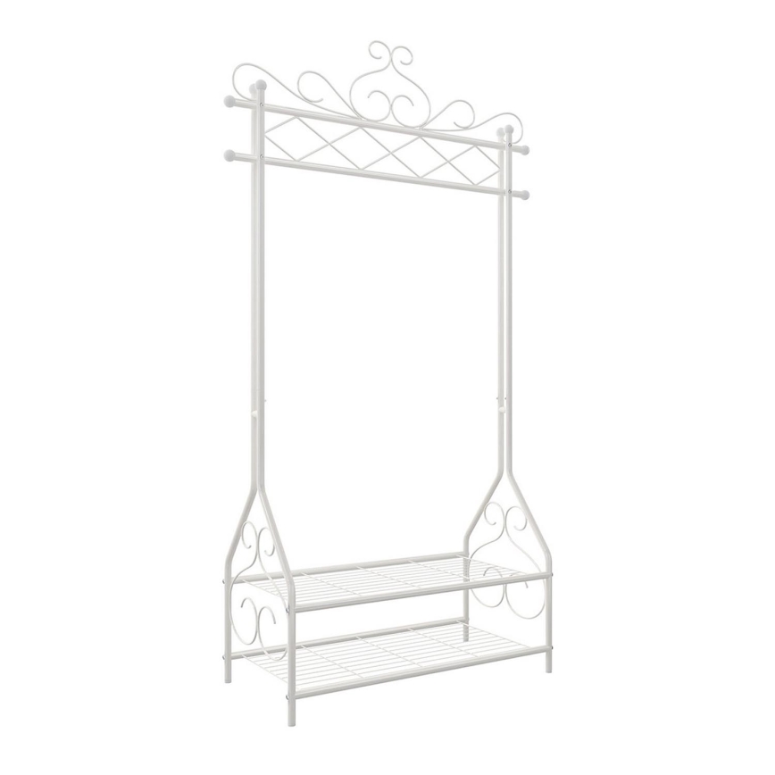 Stojanový vešiak LINEA biely