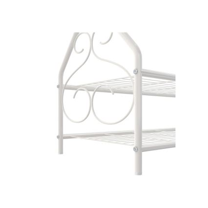 Stojanový vešiak LINEA biely