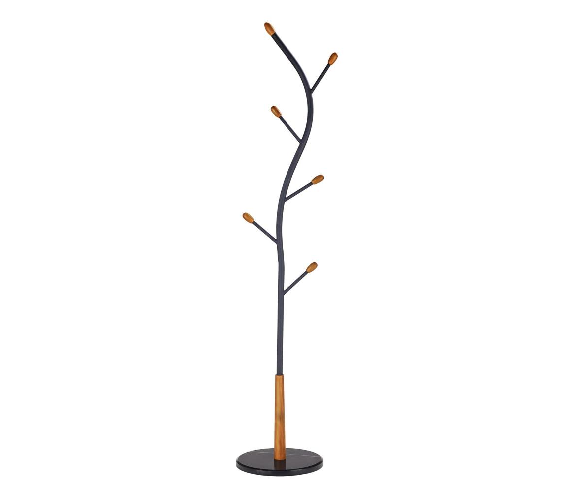 Halmar Stojanový vešiak STILE 186x38 cm čierny V-CH-W45-WIESZAK