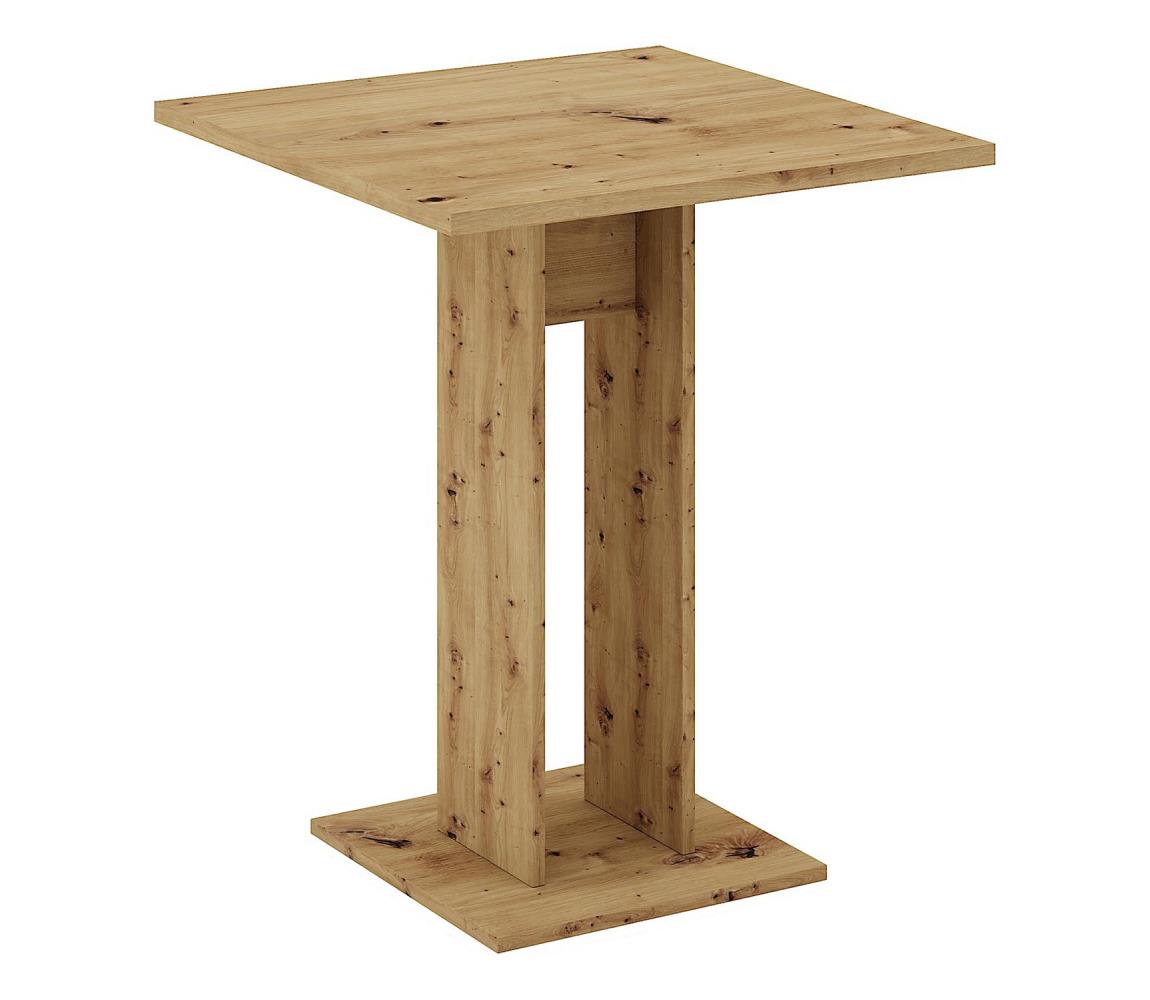 Stôl STRAPO 68x68 cm dub artisan 5904804551292