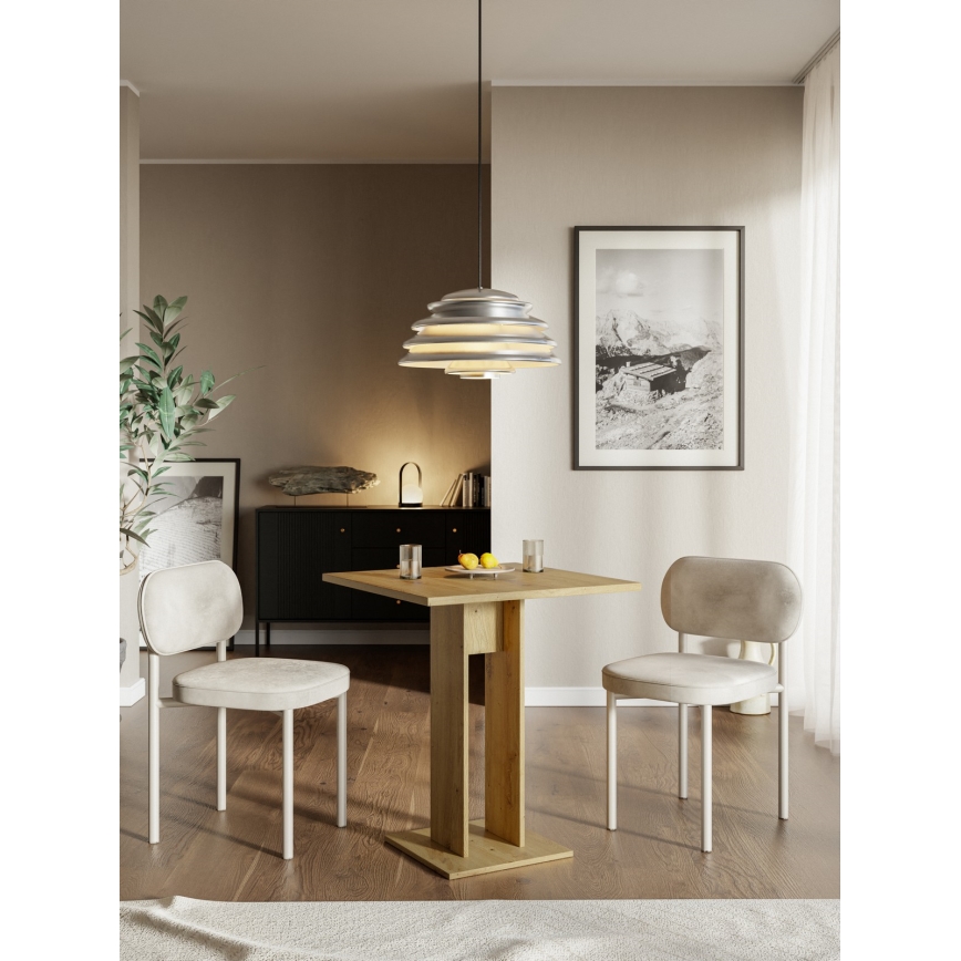 Stôl STRAPO 68x68 cm  dub wotan