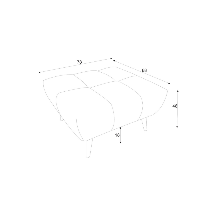 Stolička ALBA sivá