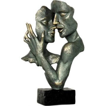 Stolná dekorácia 31,5x9,5x19 cm pryskyřice/patina