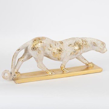Stolná dekorácia panther 10,5x16,7x42,5 cm