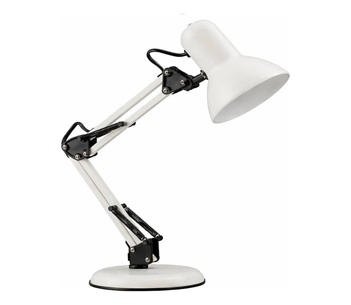 Stolná lampa 1xE14/25W/230V biela 9A21871