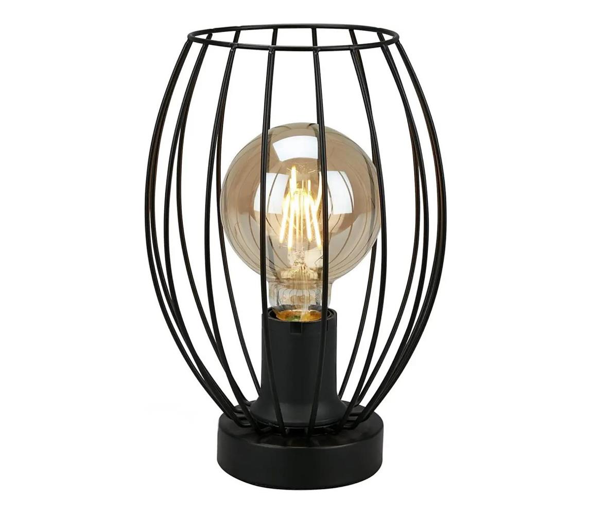 Stolná lampa 1xE27/25W/230V čierna 9A21993