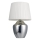 Stolná lampa 1xE27/25W/230V lesklý chróm