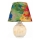 Stolná lampa 1xE27/40W/230V biela/pestrofarebná