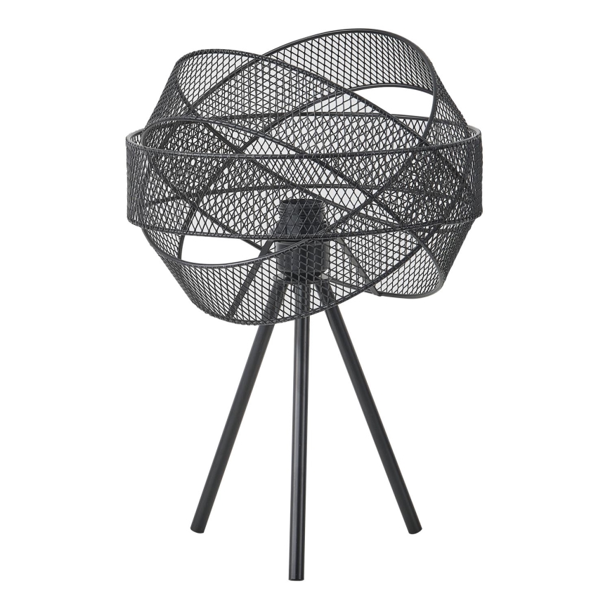 Stolná lampa 1xE27/40W/230V čierna