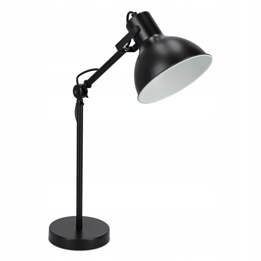 Stolná lampa 1xE27/40W/230V čierna