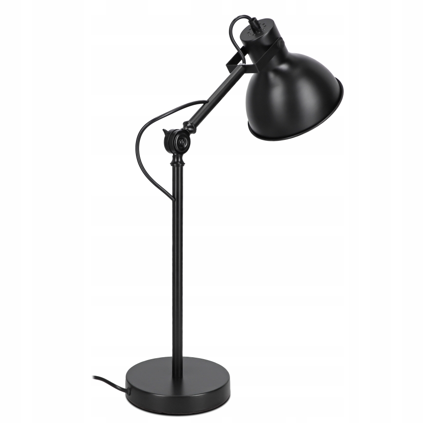 Stolná lampa 1xE27/40W/230V čierna