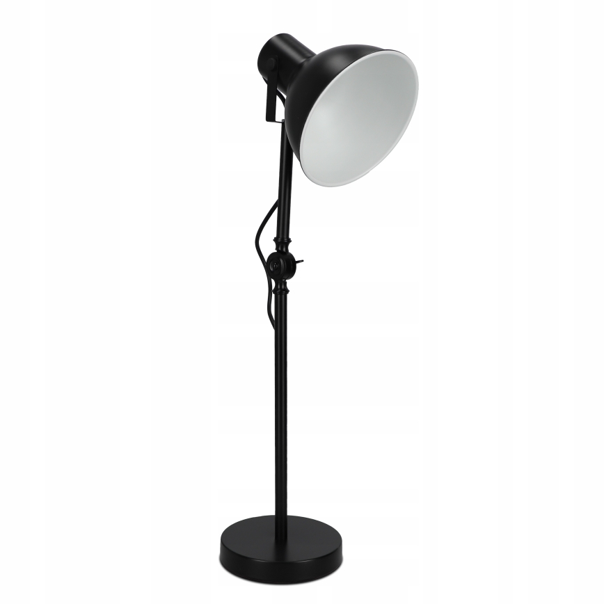Stolná lampa 1xE27/40W/230V čierna