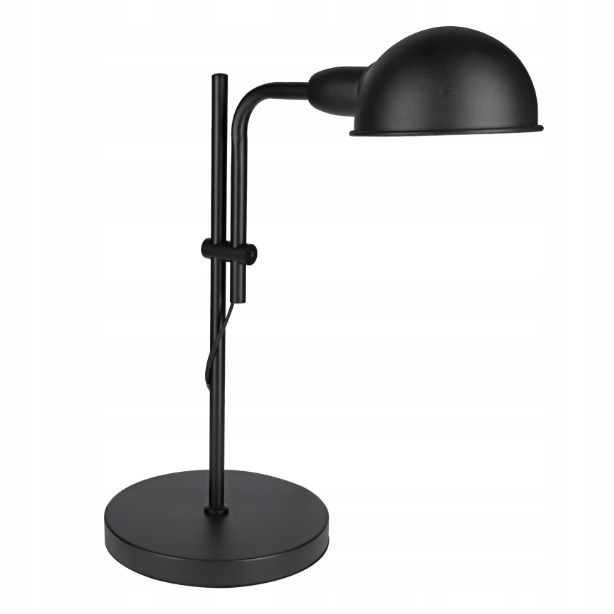 Stolná lampa 1xE27/40W/230V čierna