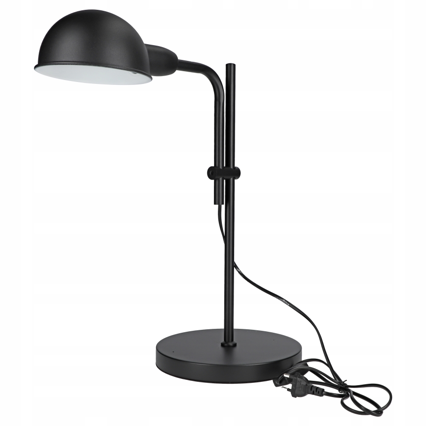 Stolná lampa 1xE27/40W/230V čierna