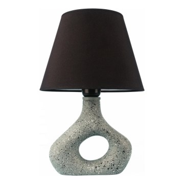 Stolná lampa 1xE27/40W/230V čierna/zelená