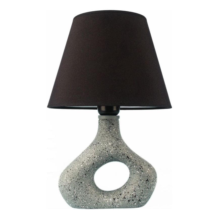Stolná lampa 1xE27/40W/230V čierna/zelená