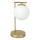Stolná lampa 1xE27/40W/230V zlatá/biela