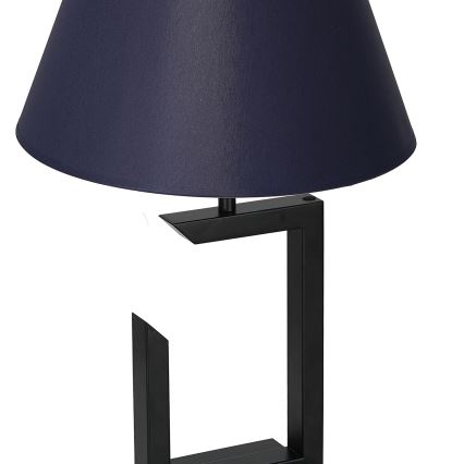 Stolná lampa 1xE27/60W/230V 45 cm modrá/zlatá