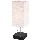 Stolná lampa 1xE27/60W/230V s USB nabíjačkou