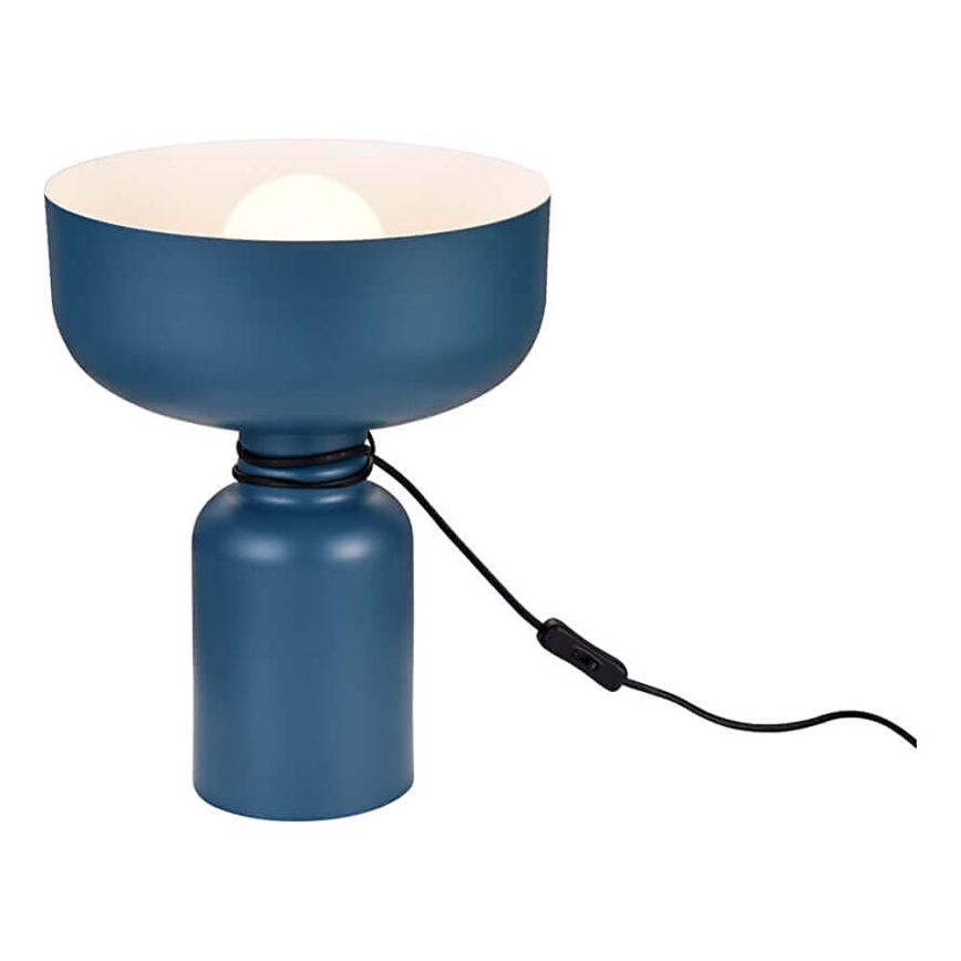 Stolná lampa ABEL 1xE27/11W/230V modrá