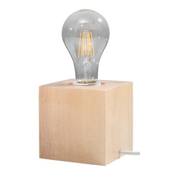 Stolná lampa ABEL 1xE27/15W/230V buk