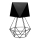 Stolná lampa ADAMANT LARGE 1xE27/60W/230V čierna