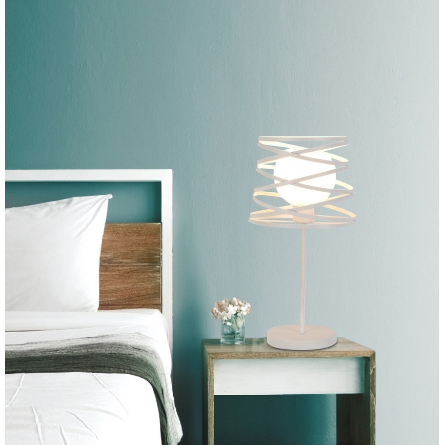 Stolná lampa AKITA 1xE14/40W/230V biela